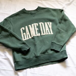 Abercrombie & Fitch Forest Green Sweatshirt